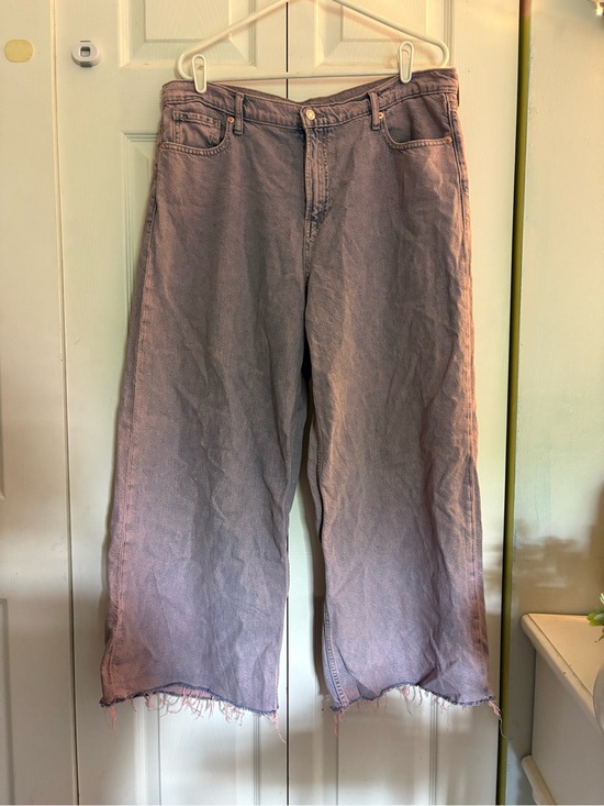 GAP Denim - GAP Baggy Mid Rise Jeans - Lavender Wash size 16